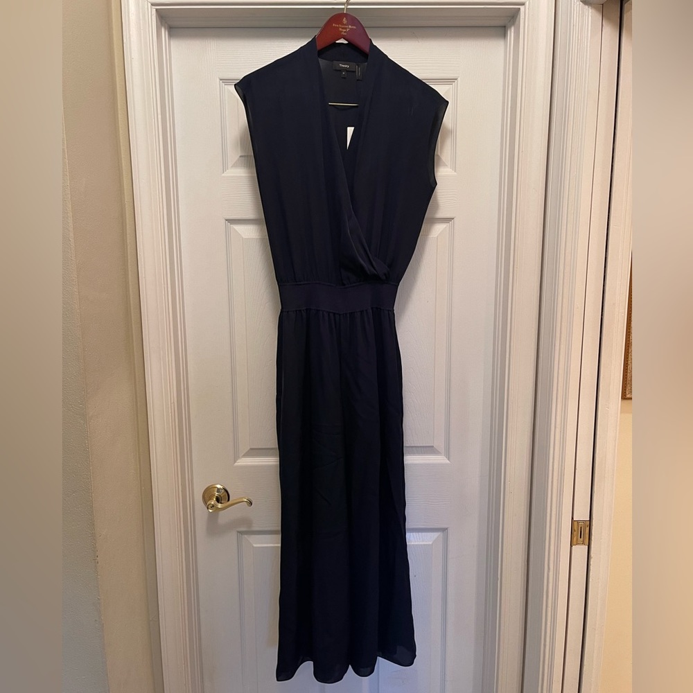 THEORY EVENING GOWN (new w/ tags) NAVY size M